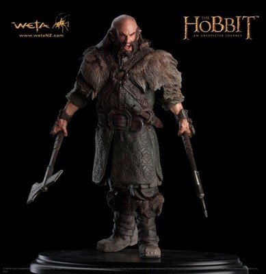 Weta Workshop Lord of the Rings Hobbit DWALIN THE DWARF Statue