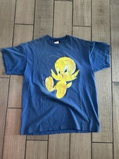 Vintage Single Stick Tweety Bird Tee Size Xl Has Flaw Shown In Pic