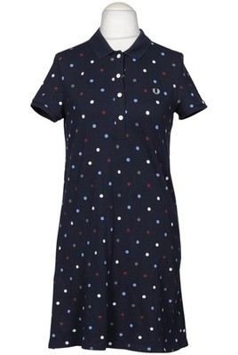 Fred Perry Kleid Damen Dress Damenkleid Gr. 38 Baumwolle Mehrfarbig #gpexysk