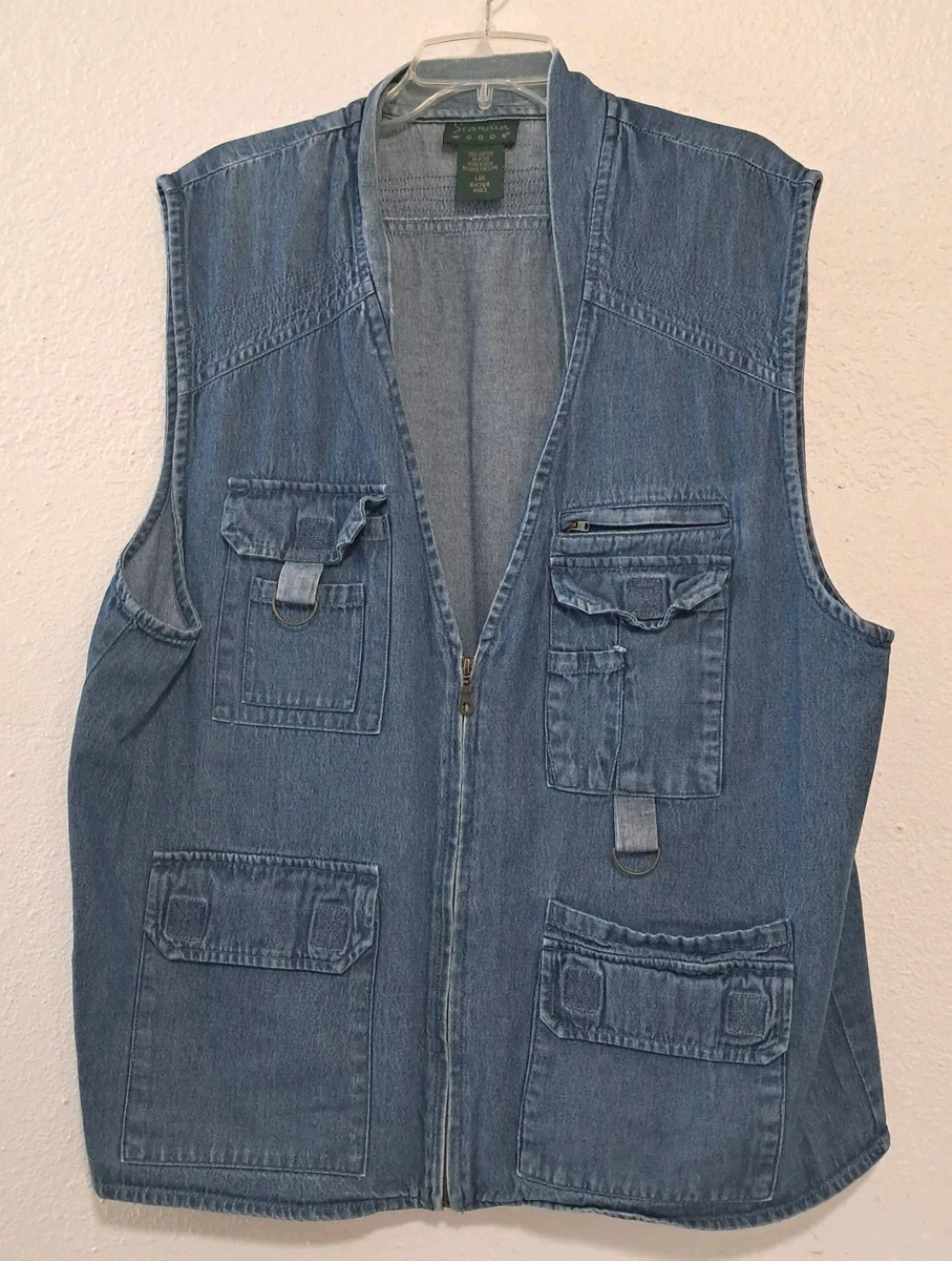 Gilet de Pêche Homme Polyvalent Multipoches Gilet Homme