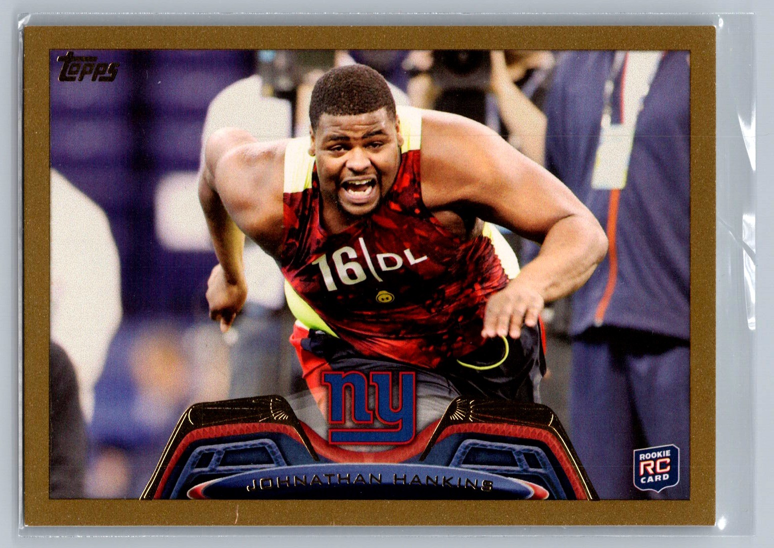 2013 Topps #96 Johnathan Hankins Gold #/2013