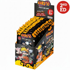 Naruto Mythos TCG Booster Display 2ND EDITION Sealed EN Konoha Shido PREORDER ✅