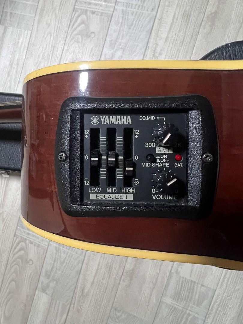 Electric Acoustic Guitar Yamaha CPX-5 VS Sunburst Compass Series