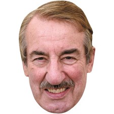 John Challis (Smile) Celebrity Mask, Flat Card Face, Fancy Dress Mask