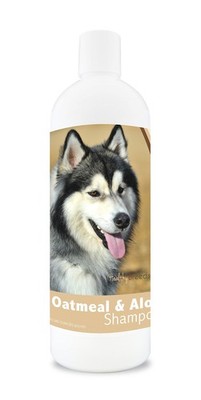 Healthy Breeds Oatmeal Aloe Shampoo for Siberian Husky 16 oz Hypoallergenic