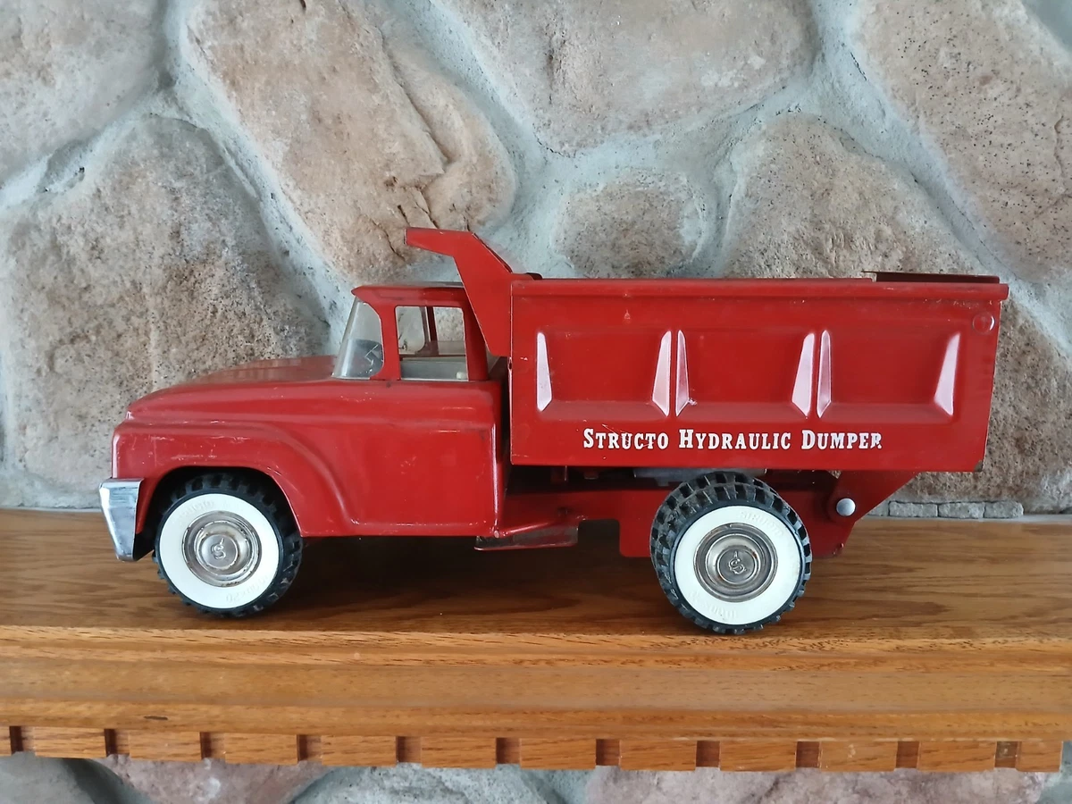 Structo 1960 Year of Manufacture Vintage Manufacture Diecast Dump