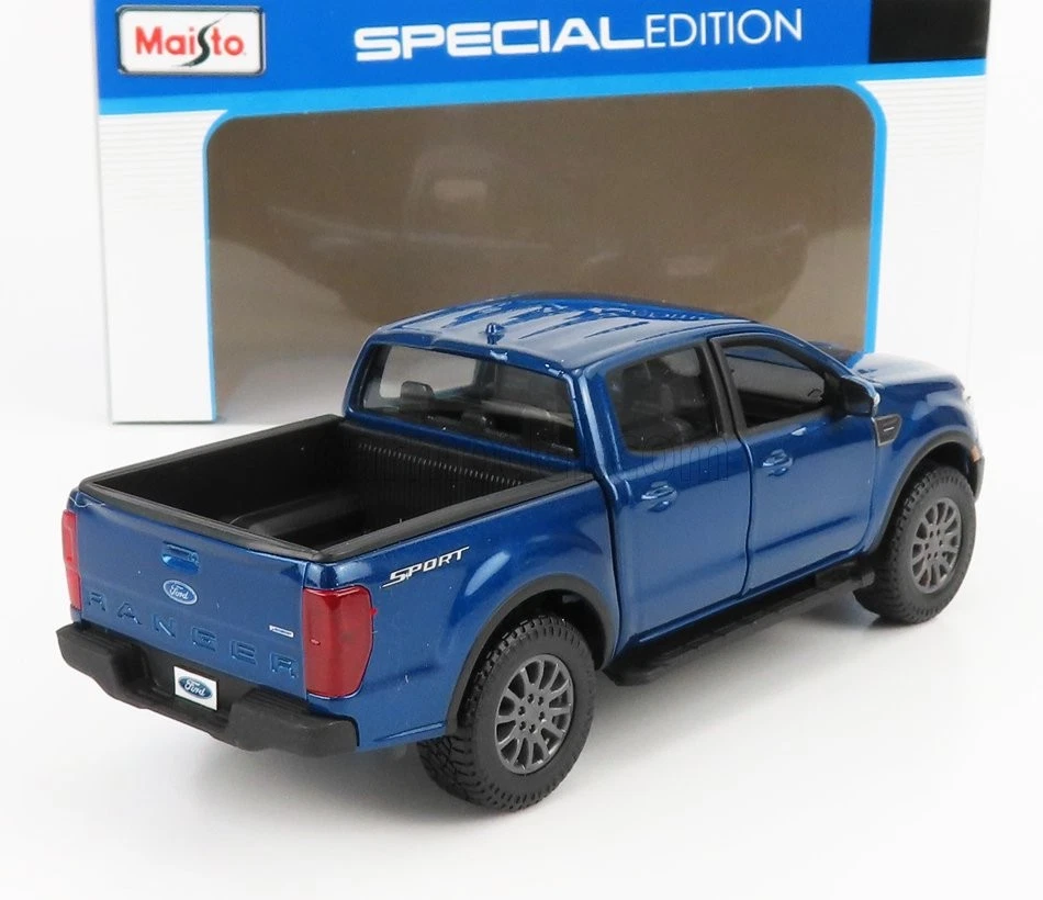 MODELLINO AUTO STATICO MAISTO FORD RANGER FX4 SPORT PICK-UP DOUBLE CABINE 1/24 - Immagine 2 di 4