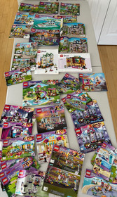 LEGO FRIENDS INSTRUCTION BOOK MANUAL ONLY HUGE LOT 41130 41714 41684 41095 41449