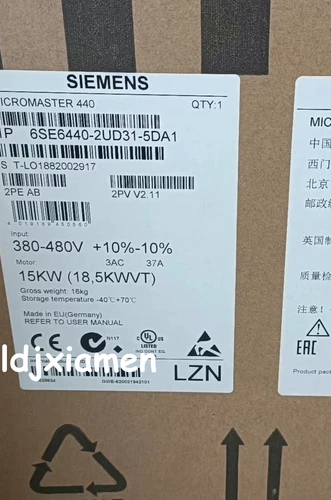 NEW Siemens 6SE6 440-2UD31-5DA1 6SE6440-2UD31-5DA1