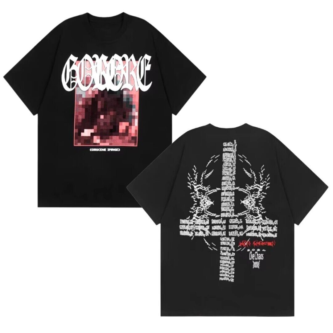 KEN CARSON A Great Chaos Gore Core Graphic T-Shirt 86926