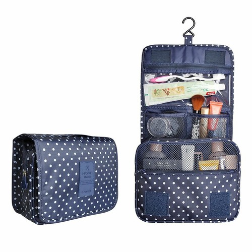 Toiletry Cosmetic Bag Makeup Pouch Waterproof Travel Shower Hanging Organizer US - Picture 10 of 16
