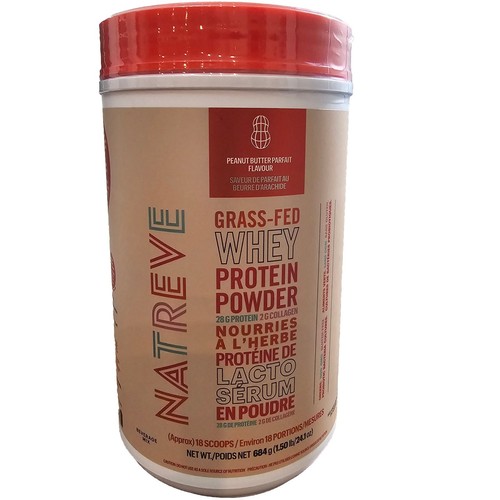Natreve Whey Protein Powder 28G GrassFed Whey Protein Peanut Butter Parfait. eBay