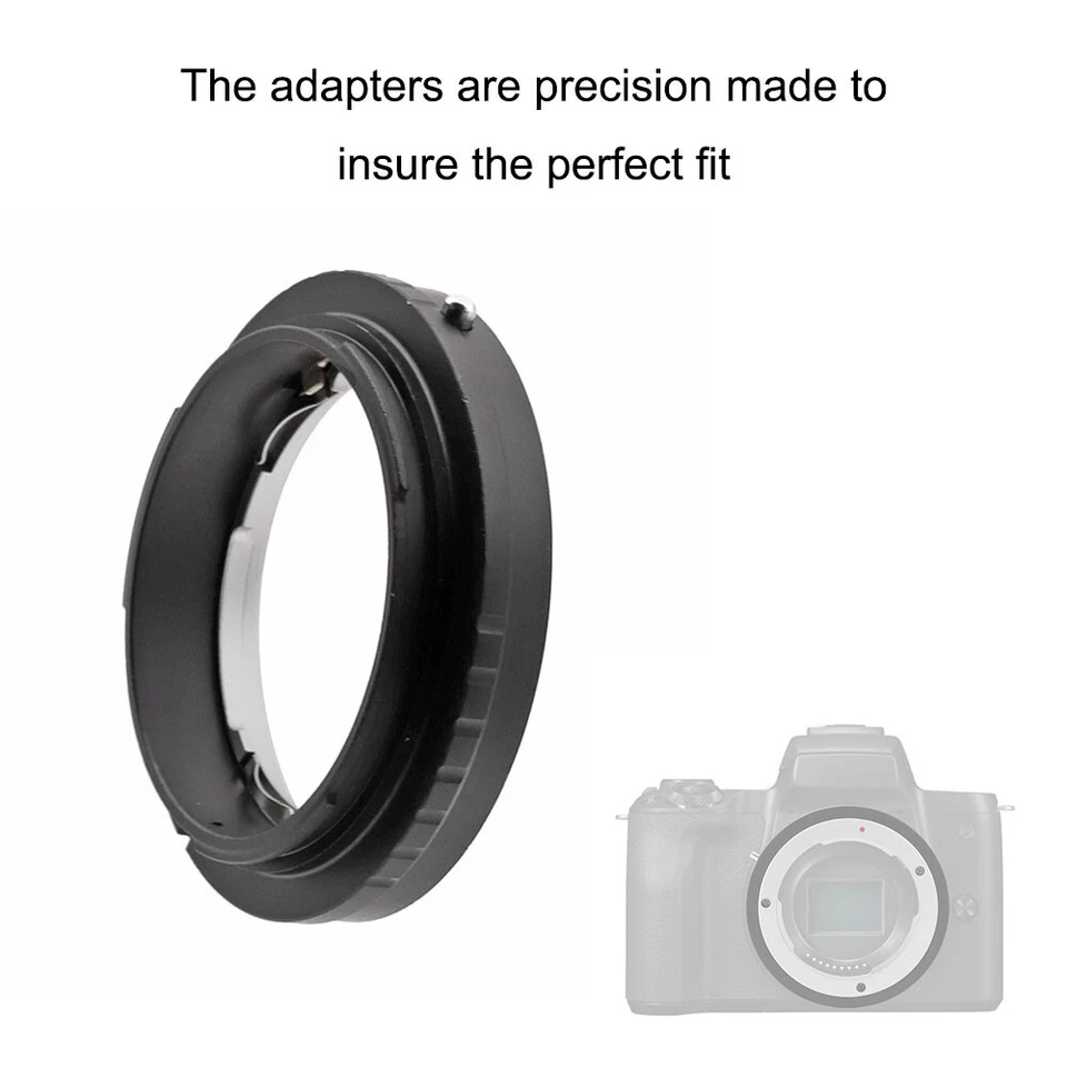 Anillo adaptador de lente de metal MD-EOS para lente Minolta MD a cámara EF EF montura EOS Foto 4 de 4