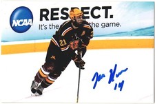 Jake Hansen Autographed 4x6 Color Photo Minnesota Golden Gophers #21 Red A