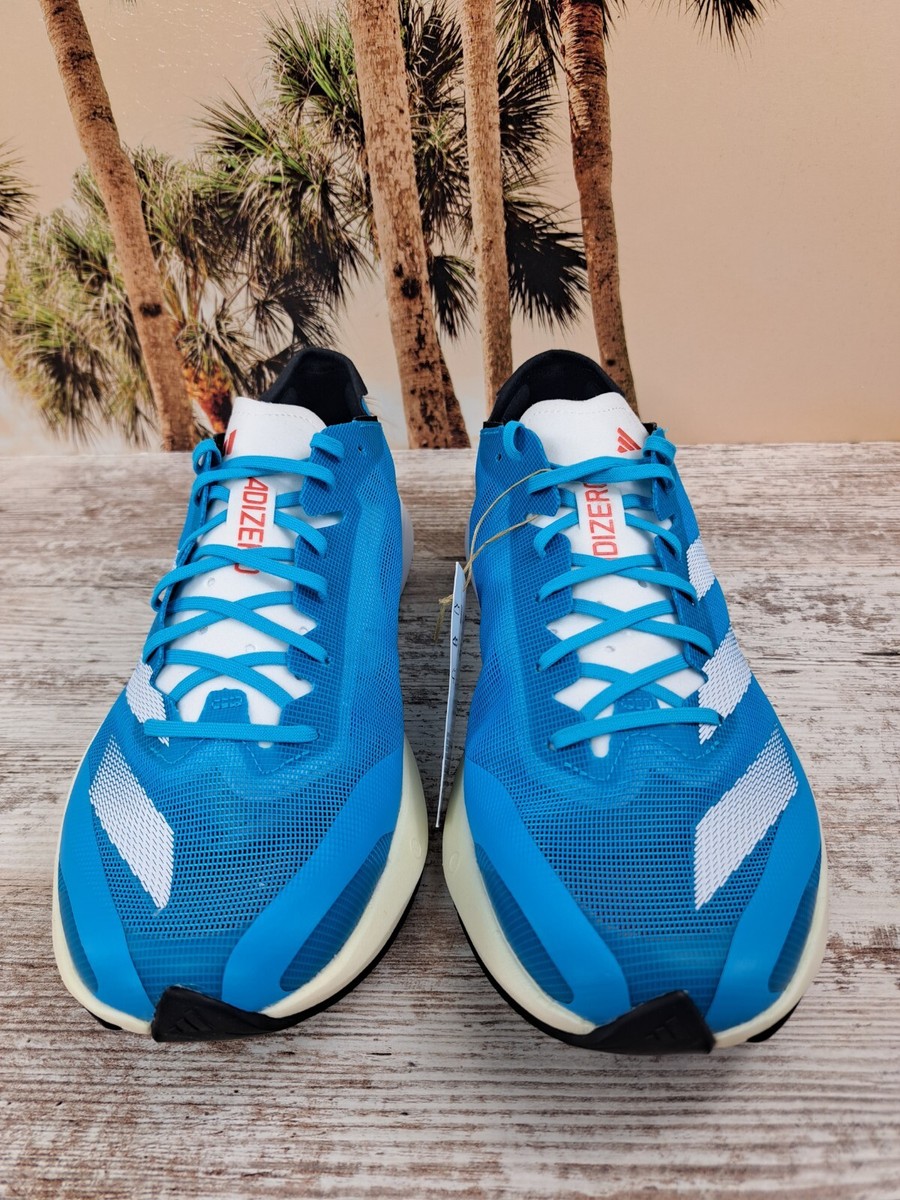 Adidas Adizero Adios 8 Running Shoes Teal Blue HP9721 Men's Size