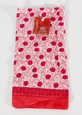 Faded Glory Indian Ditzy Paradise Pink Bandana NEW