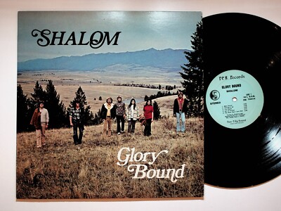Shalom Glory Bound Gospel Christian Vinyl LP Record VG+