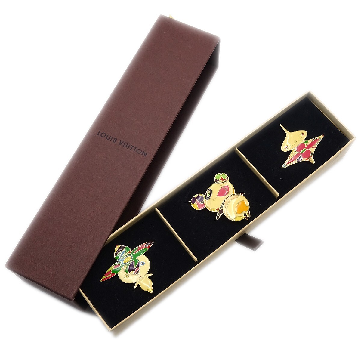 Louis Vuitton Hair Barrette Panda Onion Head Flower Boy  display picture 1