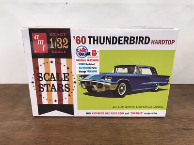 AMT 1/32 1960 Ford Thunderbird Hardtop Model Kit AMT1135 New Sealed