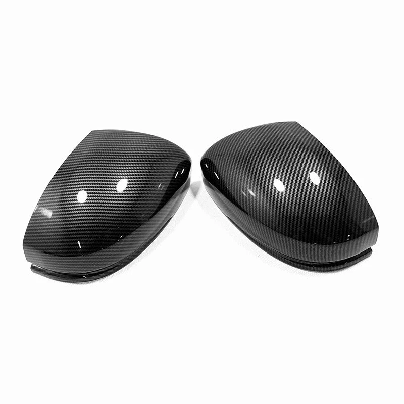 Cubierta protectora de espejo retrovisor lateral de fibra de carbono brillante para Honda JAZZ FIT 2014-2019 Foto 2 de 2
