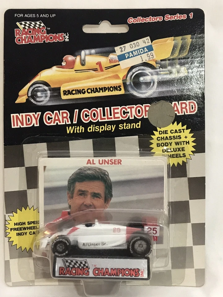 NUEVO 1989 Racing Champions MICHAEL ANDRETTI AL OUR EMERSON FITTIPALDI Indy Car  Foto 2 de 4