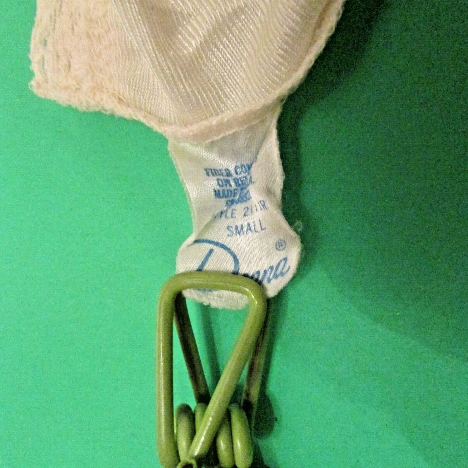 Deena 2111R Ivory Silky Nylon Lace Trim 22" Half Slip Petticoat Small