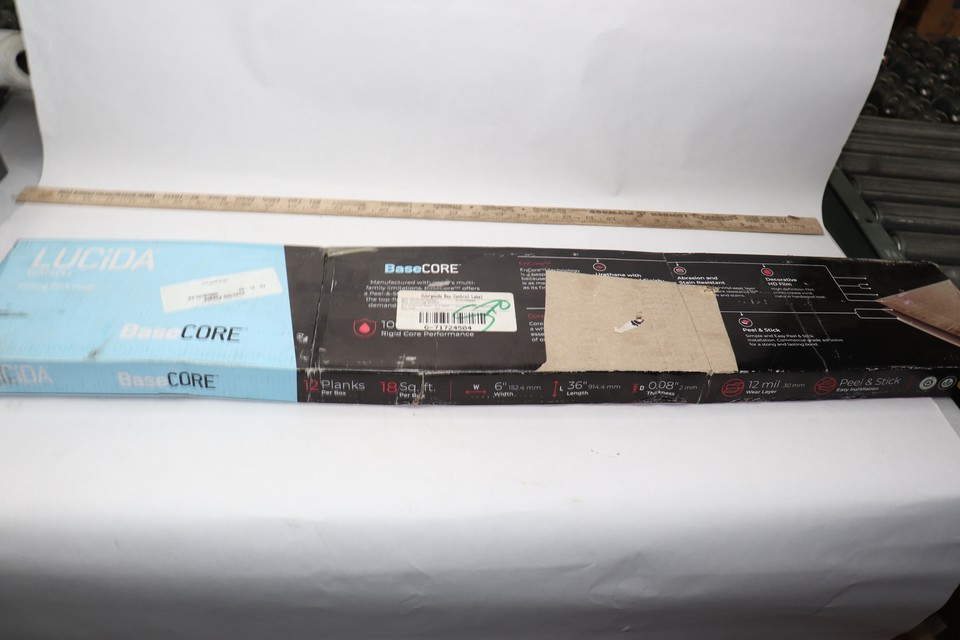 (12Pk) Lucinda Peel and Stick Waterproof Luxury Vinyl Plank Flooring LBC90218 eBay