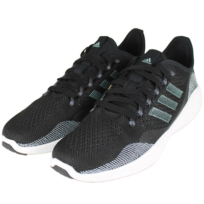 Adidas Women's 9 Fluidflow 2.0 Running Lace-Up Shoes Black / Gray GX8286