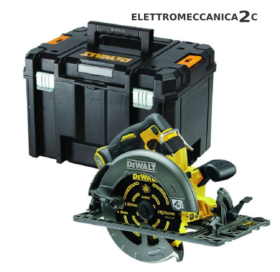 DEWALT DCS579NT-XJ sega circolare 54v flexvolt 190mm max taglio 61mm solo cor...