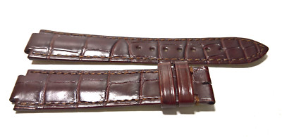 SELTENES CARTIER BALLON BLEAU LEDERARMBAND 19 X 16 MM ( 11mm INNEN ) ORIGINAL 100%