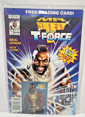 MR. T # 1 w/ GOLD FOIL CARD - COLLECTORS ITEM - NEW IN FACTORY