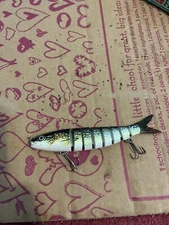 TRUSCEND Multi Jointed Fishing Lure 5 1/4” - Bass/Pike