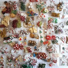 CLEARANCE Job Lot of 20 packs of Christmas Embellishments For Craft Projects New