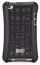 BUILT A-T4EH C3111 Apple iPod Touch Ergonomic Hard Shell Case, Graphite Grid