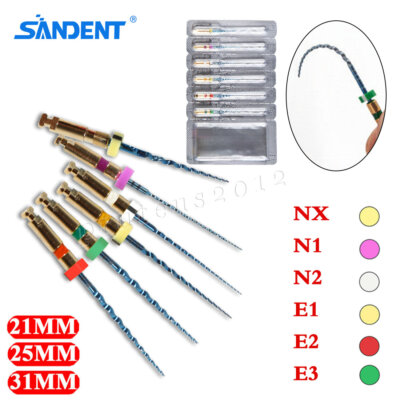 Lime Endodontiche Rotanti Easyinsmile Kit 5 Lime Endodontiche Rotanti NITI Easyinsmile X3 Never Break - Per Motore Endodontico, Ideali Per Laboratorio Dentale Strumenti Endodonzia 5 Pezzi - Foto 11