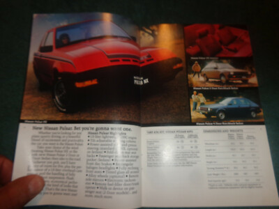 1983 DATSUN / NISSAN FULL-LINE SALES BROCHURE / ORIGINAL CATALOG