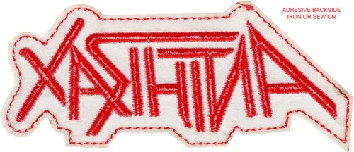 AnthraX (2X5, Aufnäher) bestickt, nähen oder bügeln, Schwermetall Thrashband Logo, NEU - Bild 2 von 2