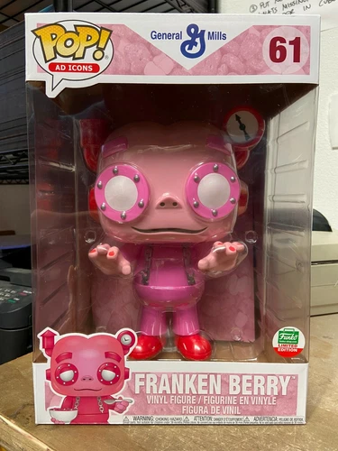 FUNKO POP FRANKEN BERRY 10" AD ICONS CYBER MONDAY LIMITED SHOP EXCLUSIVE