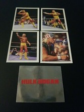 1992 WWF Merlin 5 Sticker lot Hulk Hogan WWE AWA WCW NWO LJN RARE HARD TO FIND