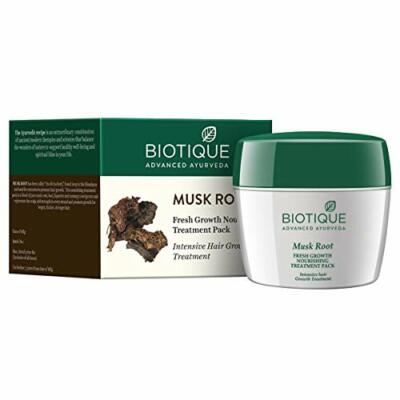 Biotique Intensive Haarwuchsbehandlung Mit Bio-Moschuswurzel – 230 G Für Gesundes, Kräftiges Haar