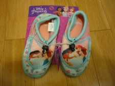 Disney The Little Mermaid Moana water shoes for girls, sz 9/10, NWT