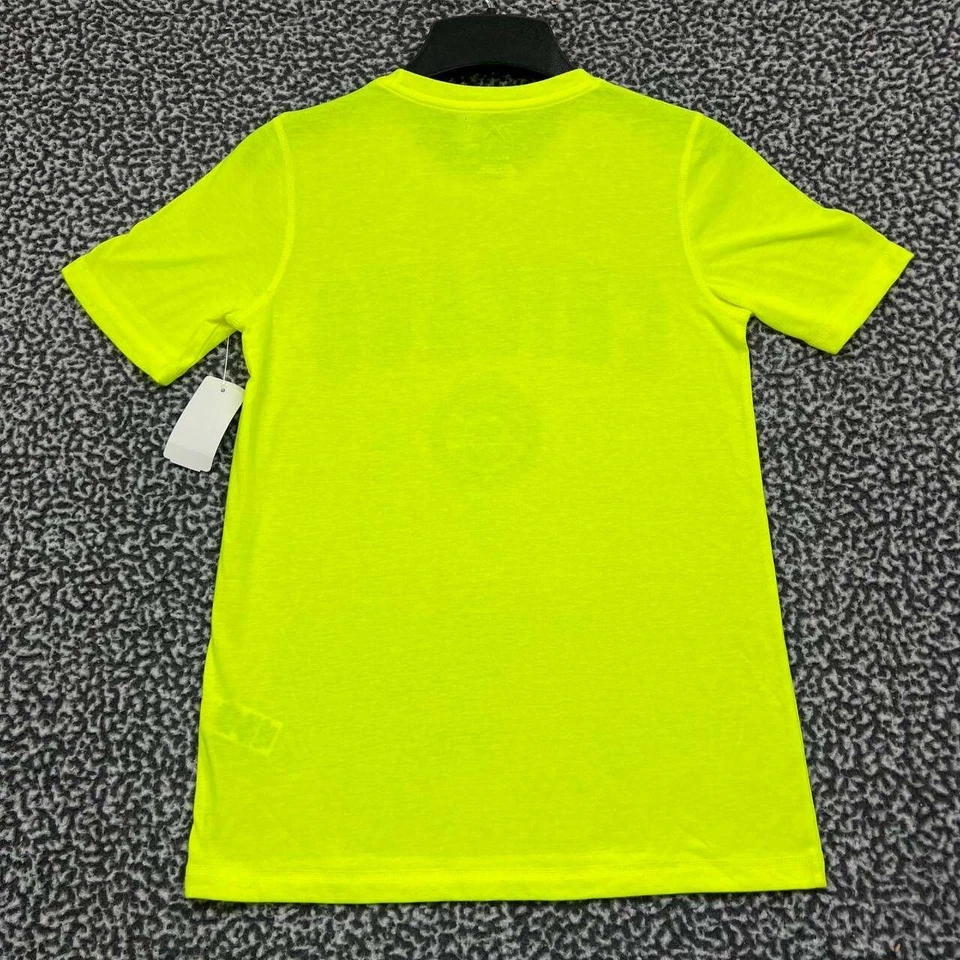 Camisa Chicago Cubs Juvenil Mediana 10-12 Verde Neón Majestuosa Manga Corta Nueva M Foto 2 de 4