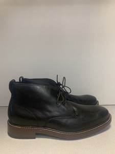 cole haan black boots mens