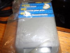 Carlon Weatherproof GFCi Outlet Cover - Grey E98GFCN