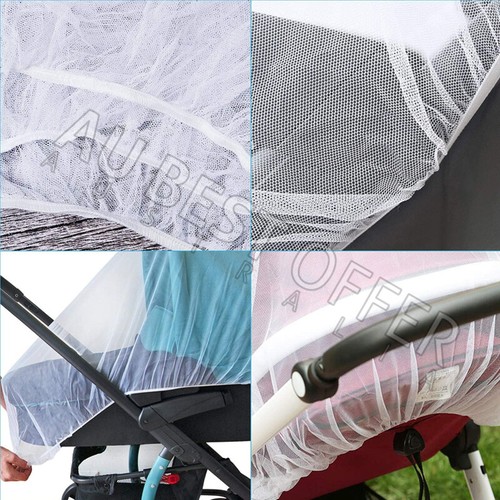Stroller Anti Fly Mosquito Insect Net Mesh Buggy Cover For Pushchair Pram AU - Picture 5 of 8
