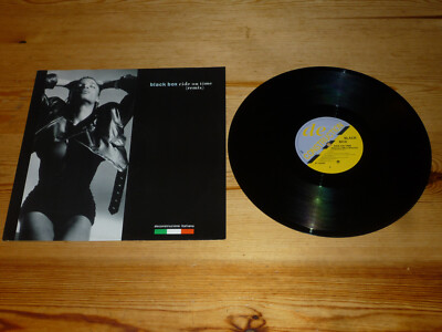 BLACK BOX - RIDE ON TIME 12'' ZOLL ERWEITERTE MAXI SINGLE VINYL-SCHALLPLATTE FAST NEUWERTIG +
