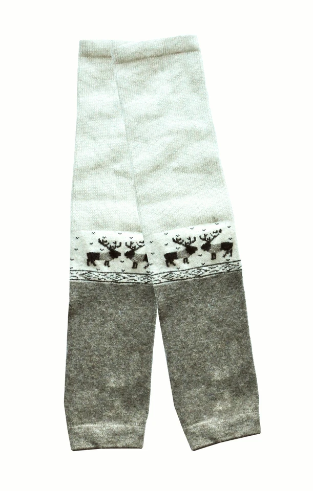 Invierno Cálido 100% Lana 1 Par Calentadores de Piernas Mongol para Esquí Envío Gratis a EE. UU. Foto 4 de 4