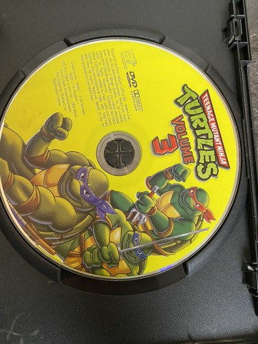 Teenage Mutant Ninja Turtles Vol. 3 DVD 12 Episodes TMNT Fred Wolf Films - 第 6/7 張圖片