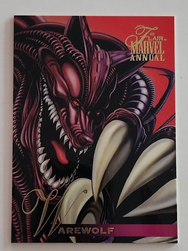 Flair Marvel Annual, Warewolf #99, 1995