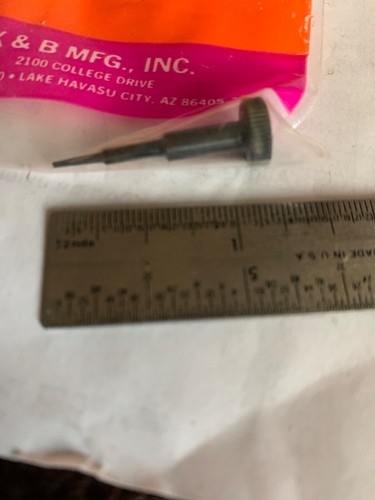 K & B Mecoa 7.5 CC Needle Valve Only #5216 for IB OB Engines NOS HTF Rare - Picture 2 of 3